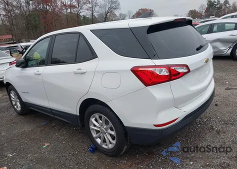 2020 Chevrolet Equinox Fwd Ls from USA, damaged, VIN 3GNAXHEV0LS526510